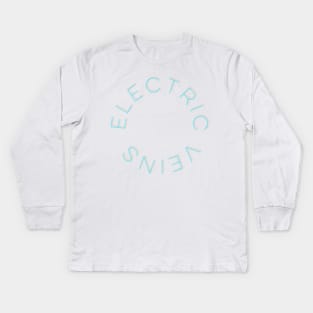 Electric Veins Kids Long Sleeve T-Shirt